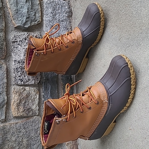 L.L.Bean  goretex thinsulate  duck boots - Picture 4 of 14